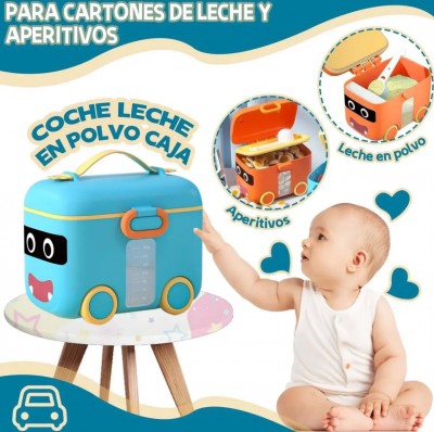 Contenedor Dispensador De Leche En Polvo Bebes Portatil