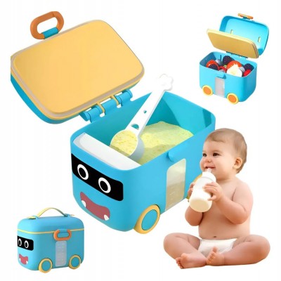 Contenedor Dispensador De Leche En Polvo Bebes Portatil